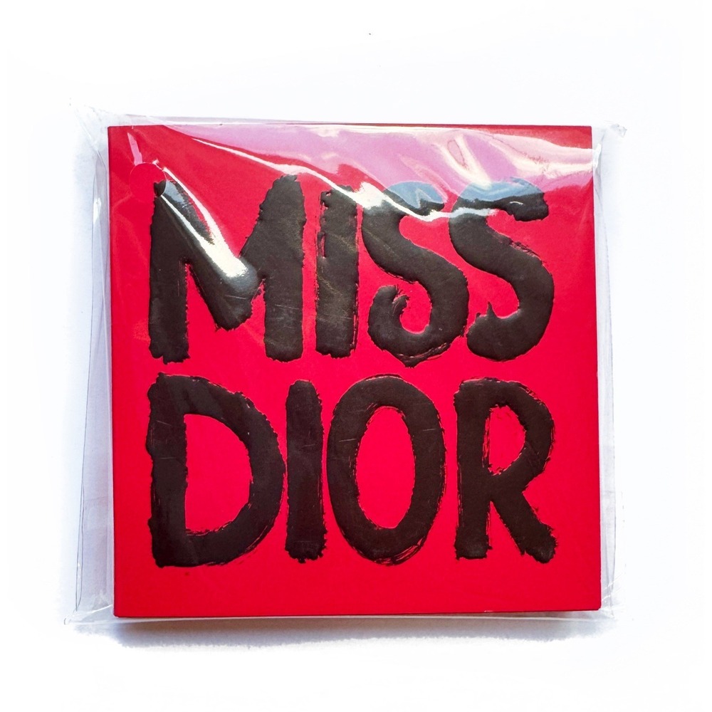 Christian Dior memopad memo block novelty MISS DIOR Bloc Notes Notepad NEW